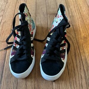 Adidas Floral hi-top sneakers